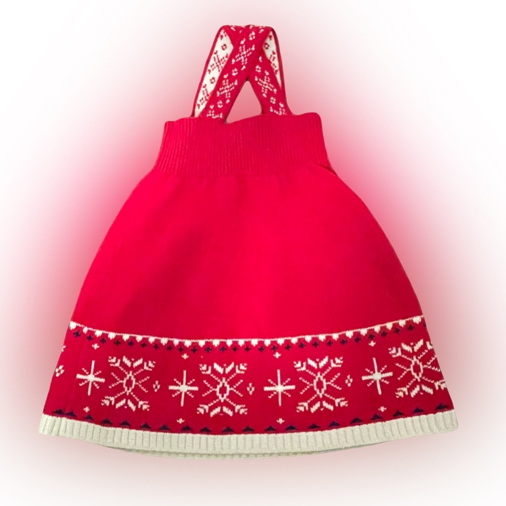 Hanna Anderson Holiday Jumper Dress 2T